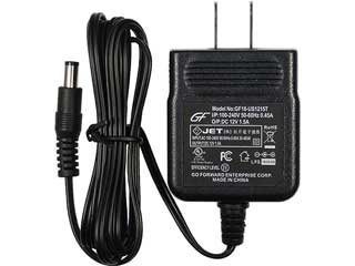スイッチングACアダプター12V1.5A(入力100V〜240V) 内径2.1mm GF18−US1215−T
