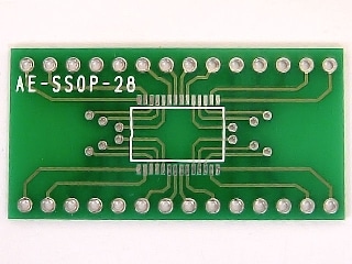 SSOP28ピン(0.65mm)DIP変換基板