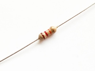 カーボン抵抗(炭素皮膜抵抗) 1/4W12kΩ (100本入)